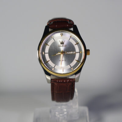 WHITE-BROWN STRAP